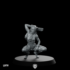 Sharpie V1 Cyberpunk Miniature Stealth Ninja Operative