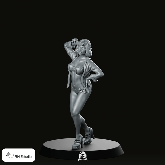 Shellie Sin City Miniature - RN Estudio - We Print Miniatures