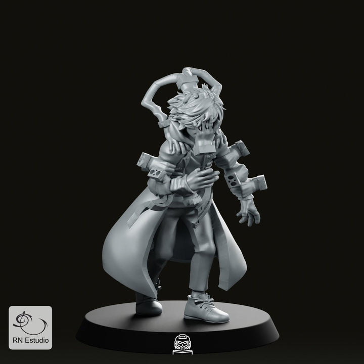 Miniatura Shigaraki Equipo de Protección Pícaro Ingeniero Héroe