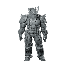 Shinobi Cyber Spacefarer Alien Bruiser Heavy Powered Miniature 360 Spin 01