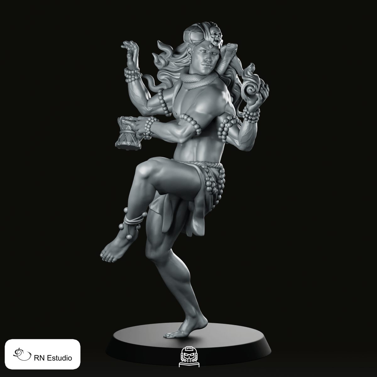 Shiva Miniature - RN Estudio - We Print Miniatures