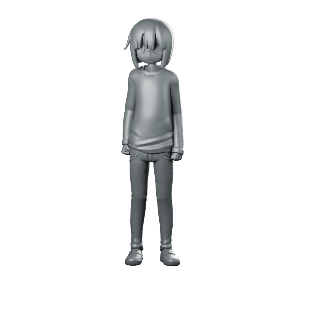 Shota Miniature Anime JRPG Fantasy Rogue Character - RN Estudio - We Print Miniatures
