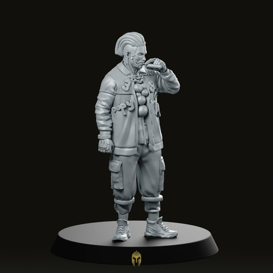 Shun 03a Cyberpunk - Unit9 - We Print Miniatures