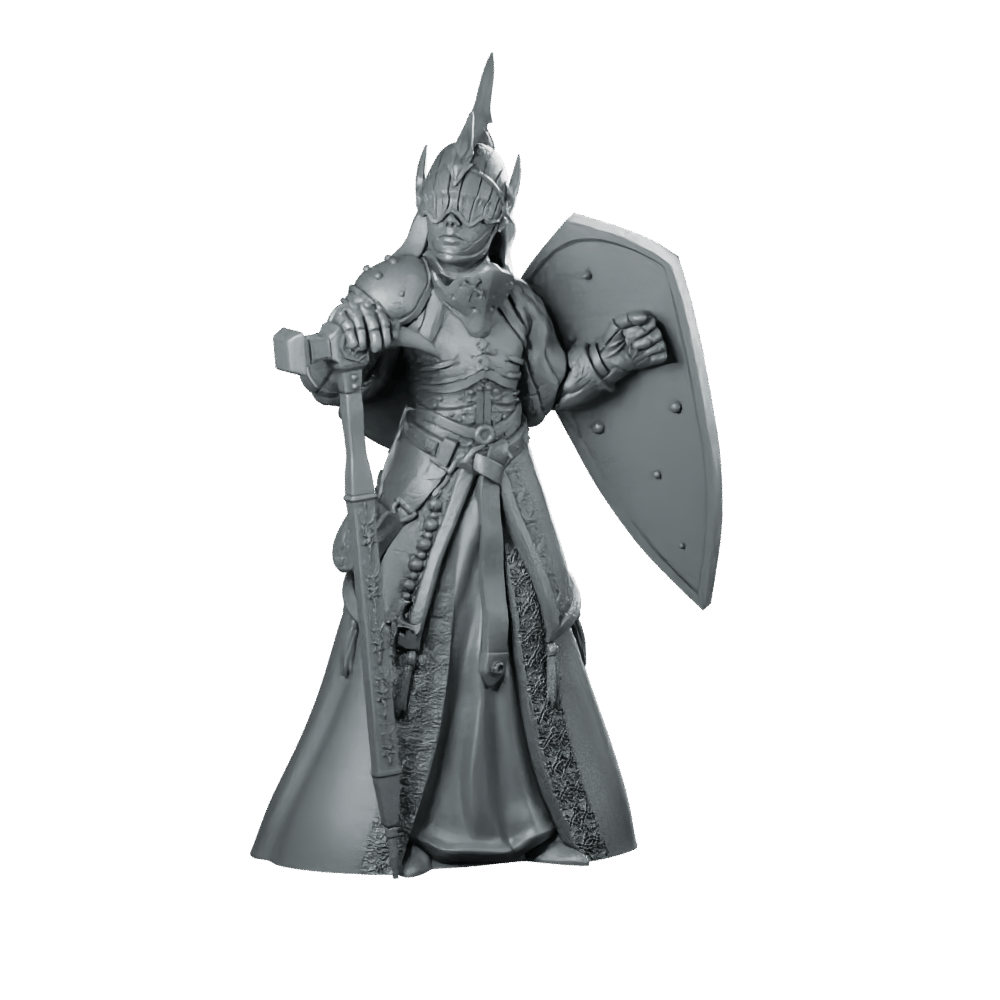 Trench Soldier Sigrid Miniature Female Shield Hero - RN Estudio - We Print Miniatures