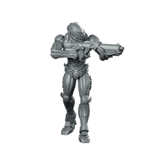 Silicon Cyborg Trooper 1 Miniature Sci - Fi Resin - Papsikels Miniatures - We Print Miniatures