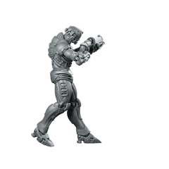 Silicon Cyborg Trooper 1 Miniature Sci - Fi Resin - Papsikels Miniatures - We Print Miniatures