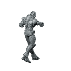 Silicon Cyborg Trooper 1 Miniature Sci - Fi Resin - Papsikels Miniatures - We Print Miniatures