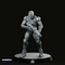 Silicon Cyborg Trooper 3 Miniature - Papsikels Miniatures - We Print Miniatures
