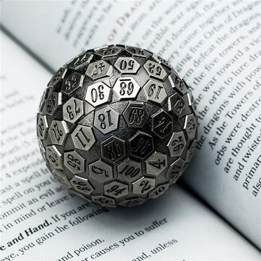 Silver Oracle | 45mm D100 | Metal - Tabletop Dominion - We Print Miniatures