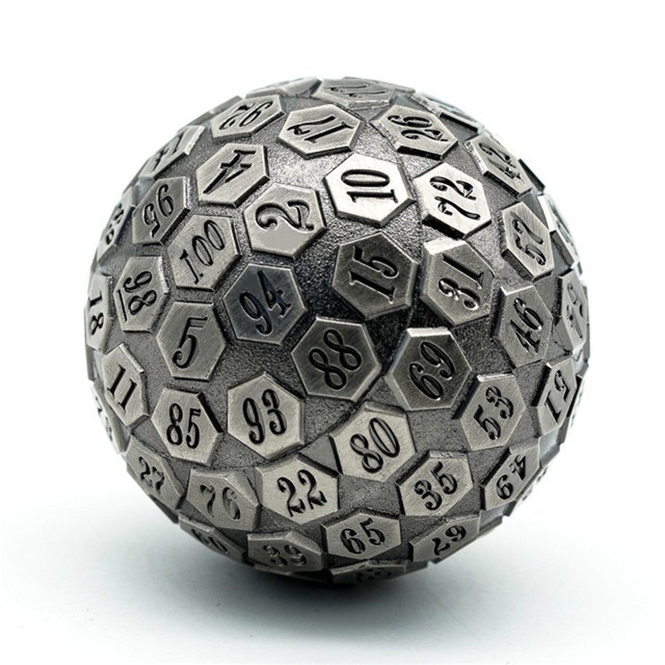 Silver Oracle | 45mm D100 | Metal - Tabletop Dominion - We Print Miniatures