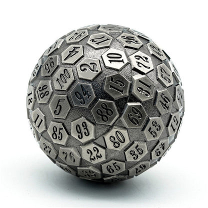 Silver Oracle | 45mm D100 | Metal - Tabletop Dominion - We Print Miniatures