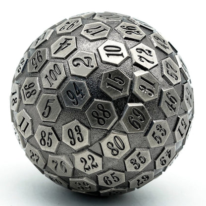 Silver Oracle | 45mm D100 | Metal - Tabletop Dominion - We Print Miniatures