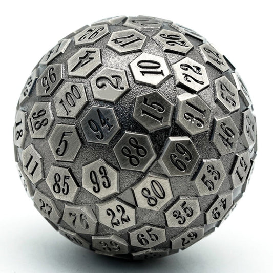 Silver Oracle | 45mm D100 | Metal - Tabletop Dominion - We Print Miniatures