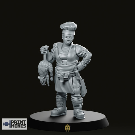 Simone Griller Miniature -PrintMinis - We Print Miniatures