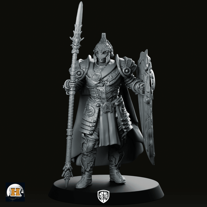 Ridder-Paladin met pantser en schild, Sir Aglovale