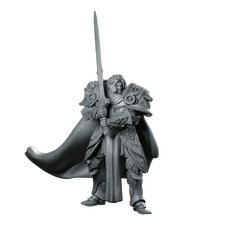 Sir Lancelot Lion Helmet 32Mm Lion Paladin Miniature 360 Spin 01