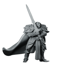 Sir Lancelot Lion Helmet 32Mm Lion Paladin Miniature 360 Spin 02