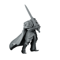 Sir Lancelot Lion Helmet 32Mm Lion Paladin Miniature 360 Spin 03
