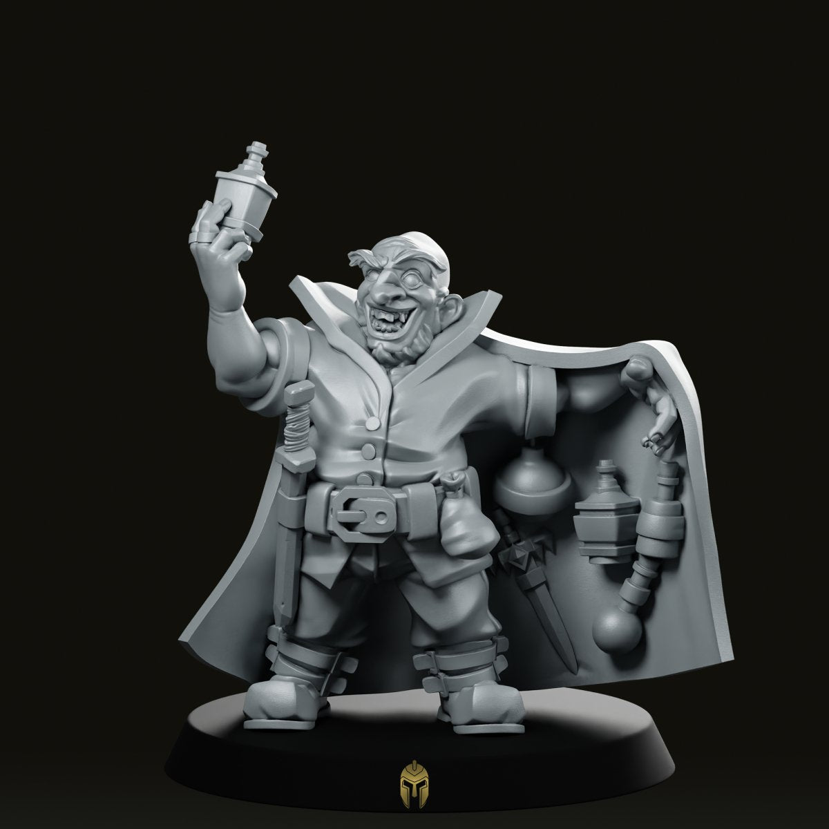 Siresias Dwarf Brewsmith Miniature - CastNPlay - We Print Miniatures