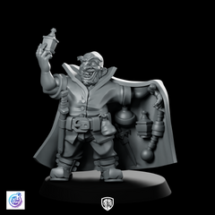 Siresias Dwarf Brewsmith Miniature Tavern NPC Ale