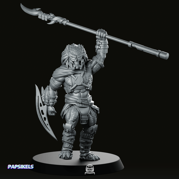 Skelegor The Killipede Skull Hunter Miniature - Papsikels Miniatures - We Print Miniatures