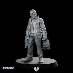 Skelerobber C SkeleGang Miniature Undead Heist Robber