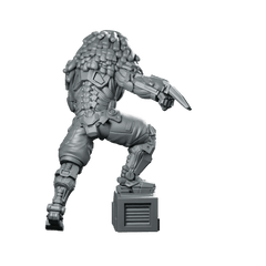 Skull Hunter v1 Miniature Cyberpunk Assassin Sci - fi - Unit9 - We Print Miniatures