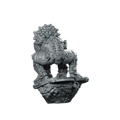 Skull Hunter v2 Miniature Cyberpunk Armored Trophy Stalker - Unit9 - We Print Miniatures
