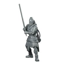 Skullcoil 6V1 Miniature Warrior Kilt Sword Augmented Miniature 360 Spin 01