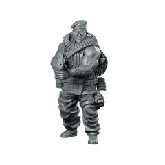 Slaughter Sergeant The Renegade Wargaming Miniature Heavy Miniature 360 Spin 01