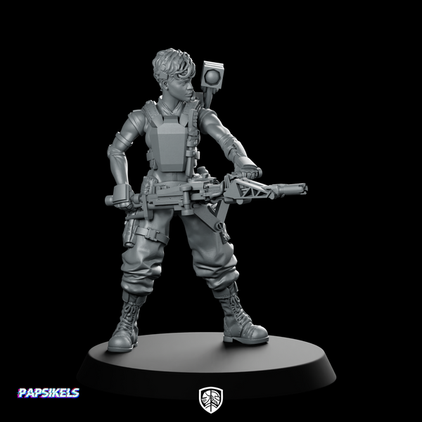 Smart Gunner Riya Miniature Sci-Fi Camera Operator
