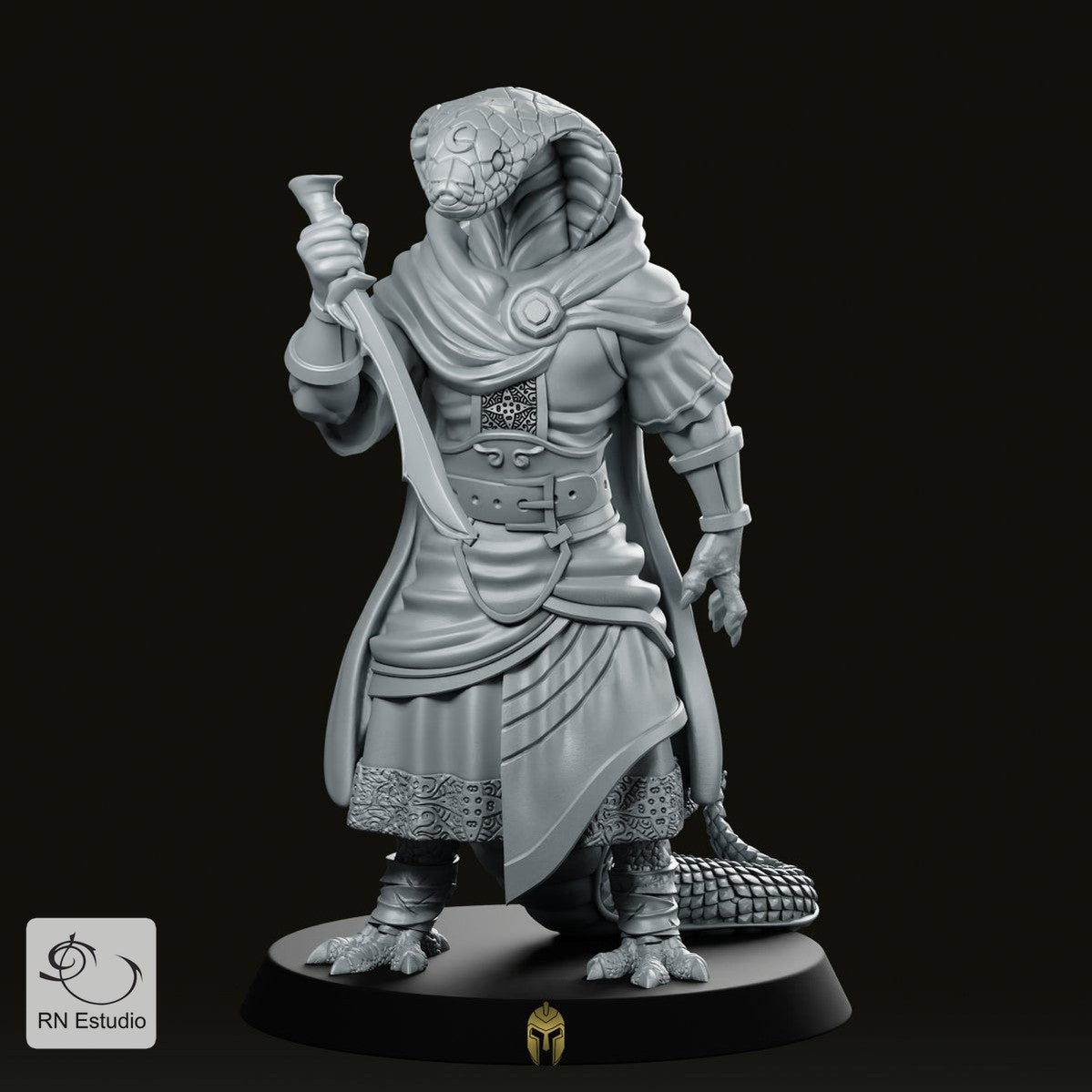 Snakerius Miniature -RN Estudio - We Print Miniatures