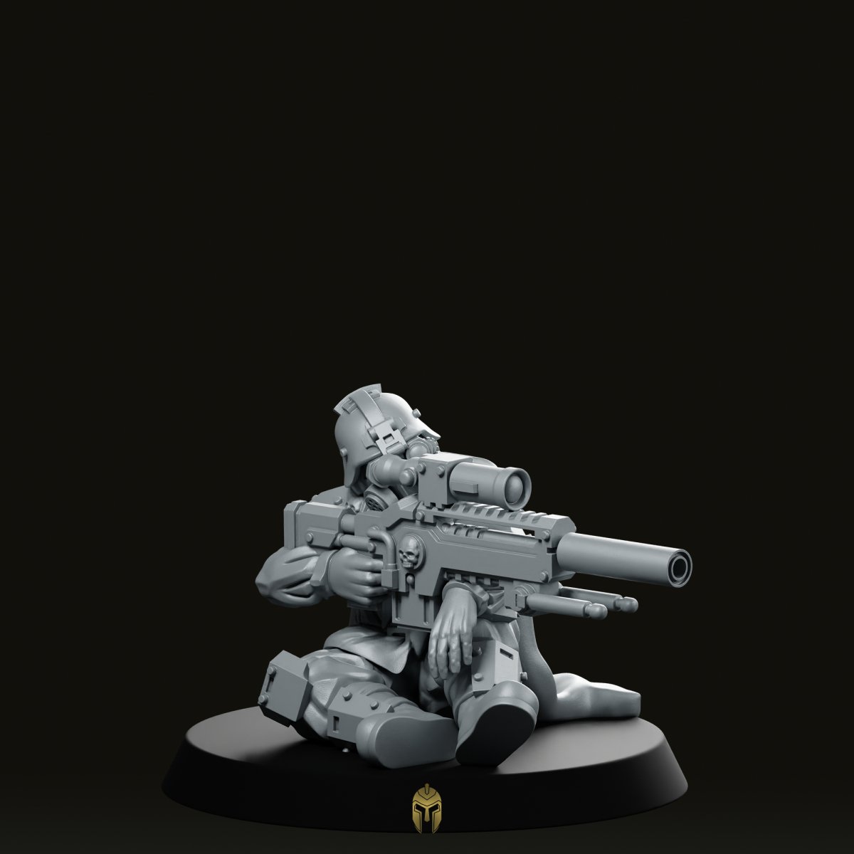 Sniper Pose 1 Miniature -PrintMinis - We Print Miniatures