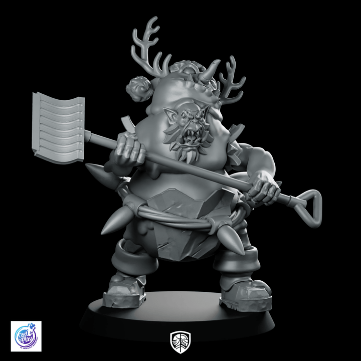 Schneemann Ork Miniatur