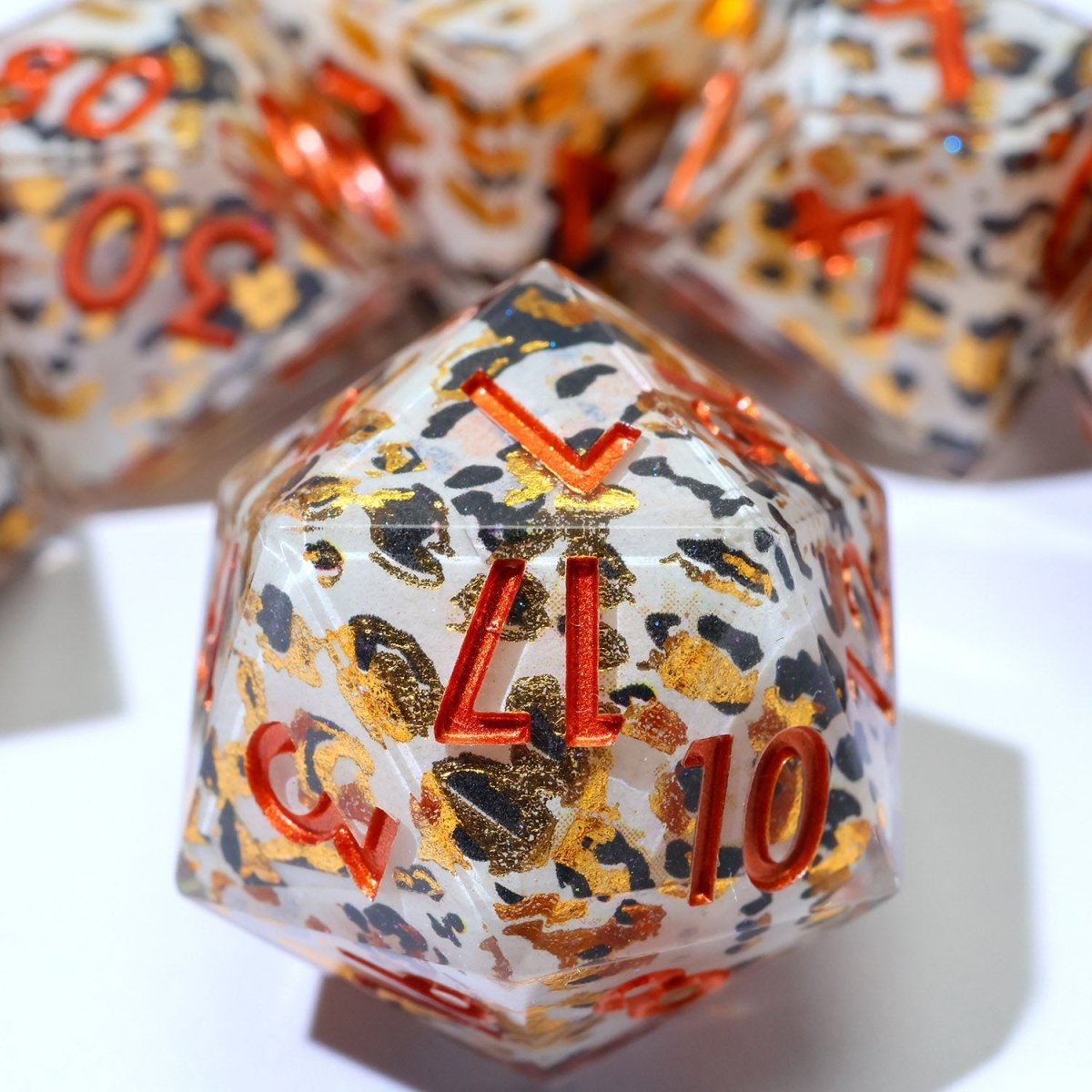 Snowscale | Art Core Dice | 7 Piece Set - Tabletop Dominion - We Print Miniatures