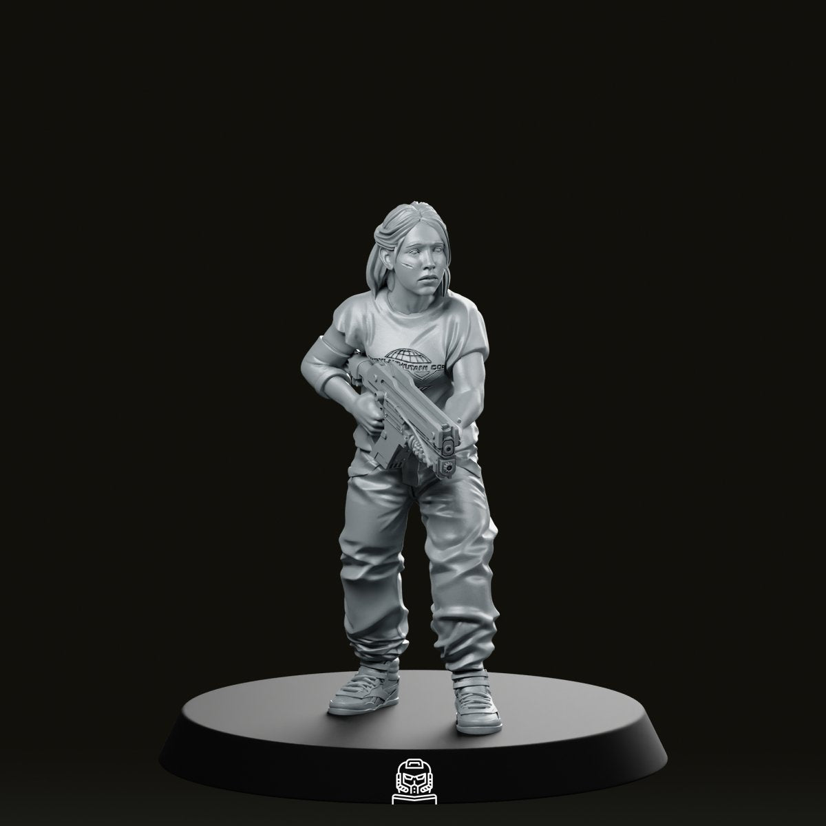 Sole Human Survivor Miniature - Papsikels Miniatures - We Print Miniatures