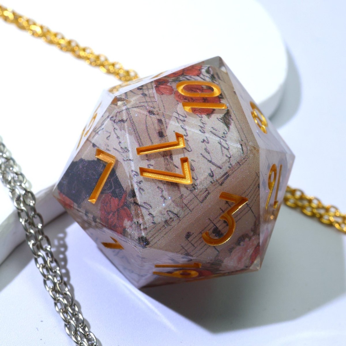 Sonnet of Thorns | 33mm D20 | Oversized Art Core Dice - Tabletop Dominion - We Print Miniatures