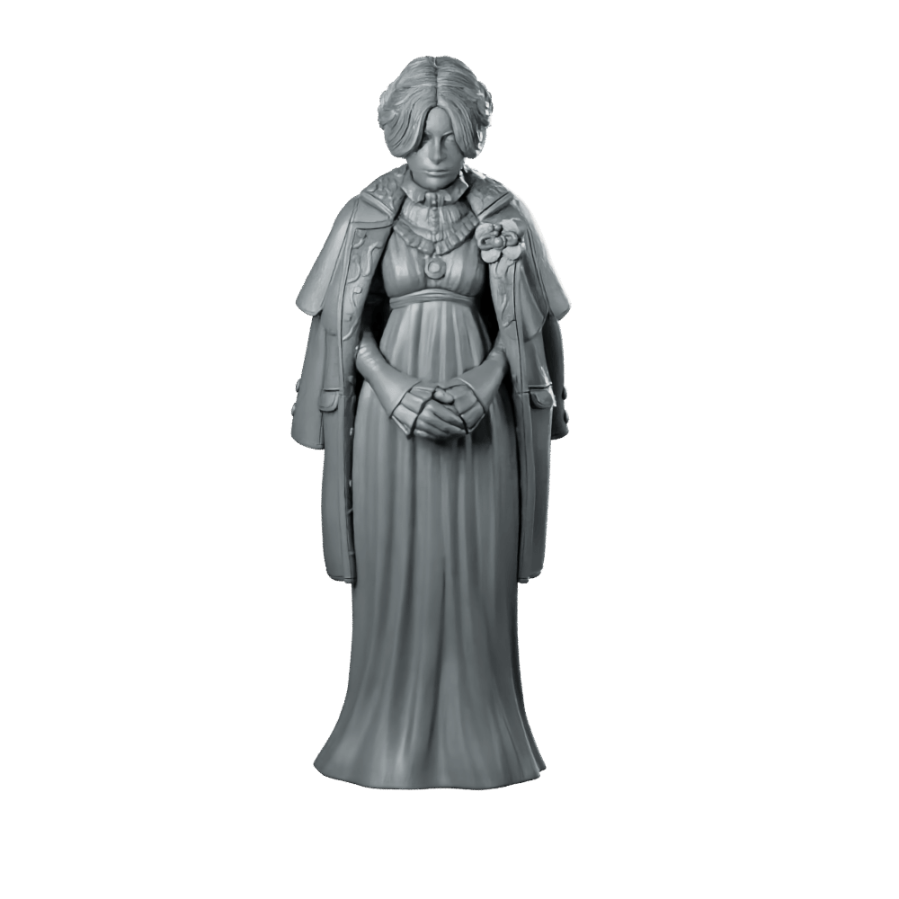 Sophia Miniature Downcast Noble Seer Gown - RN Estudio - We Print Miniatures