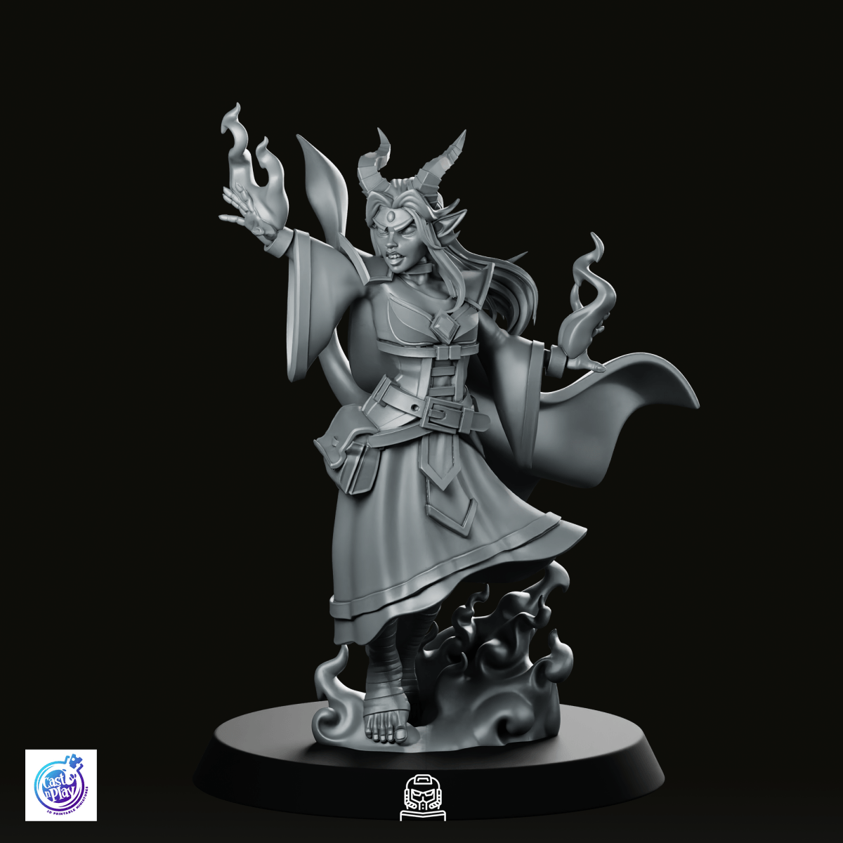 Sorcerer Master Miniature - CastNPlay - We Print Miniatures