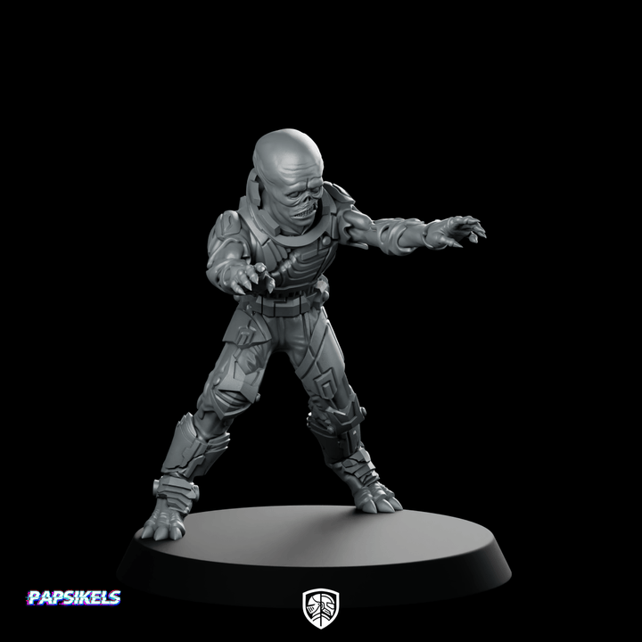 Space Crew Abomination F Alien Zombie