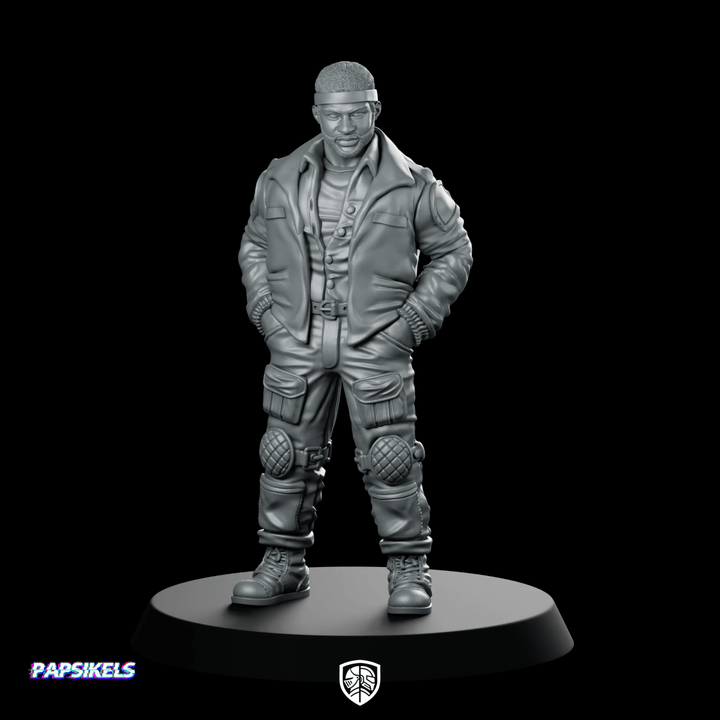 Space Crew Hyperiox Chief Engineer Miniature Sci-Fi Hero