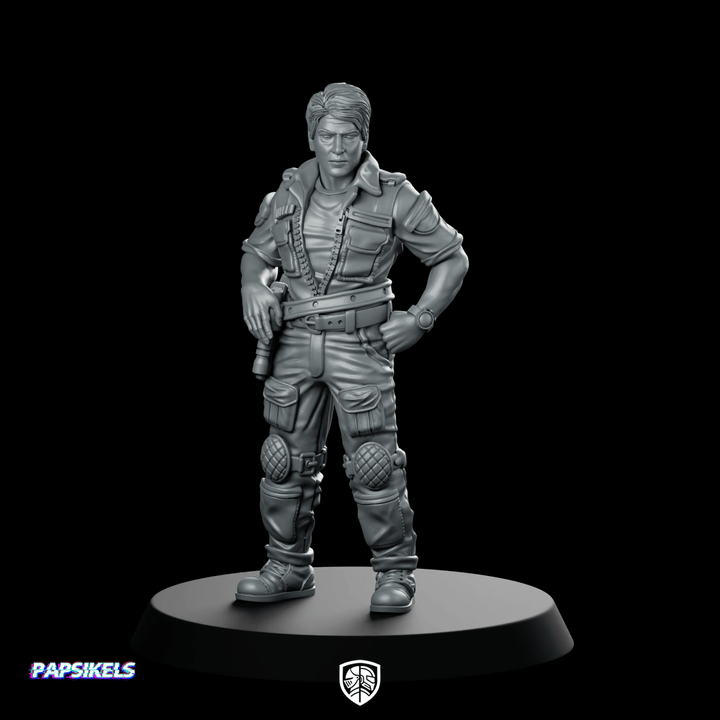 Space Crew Hyperiox Executive Officer Miniature Sci-Fi Commander