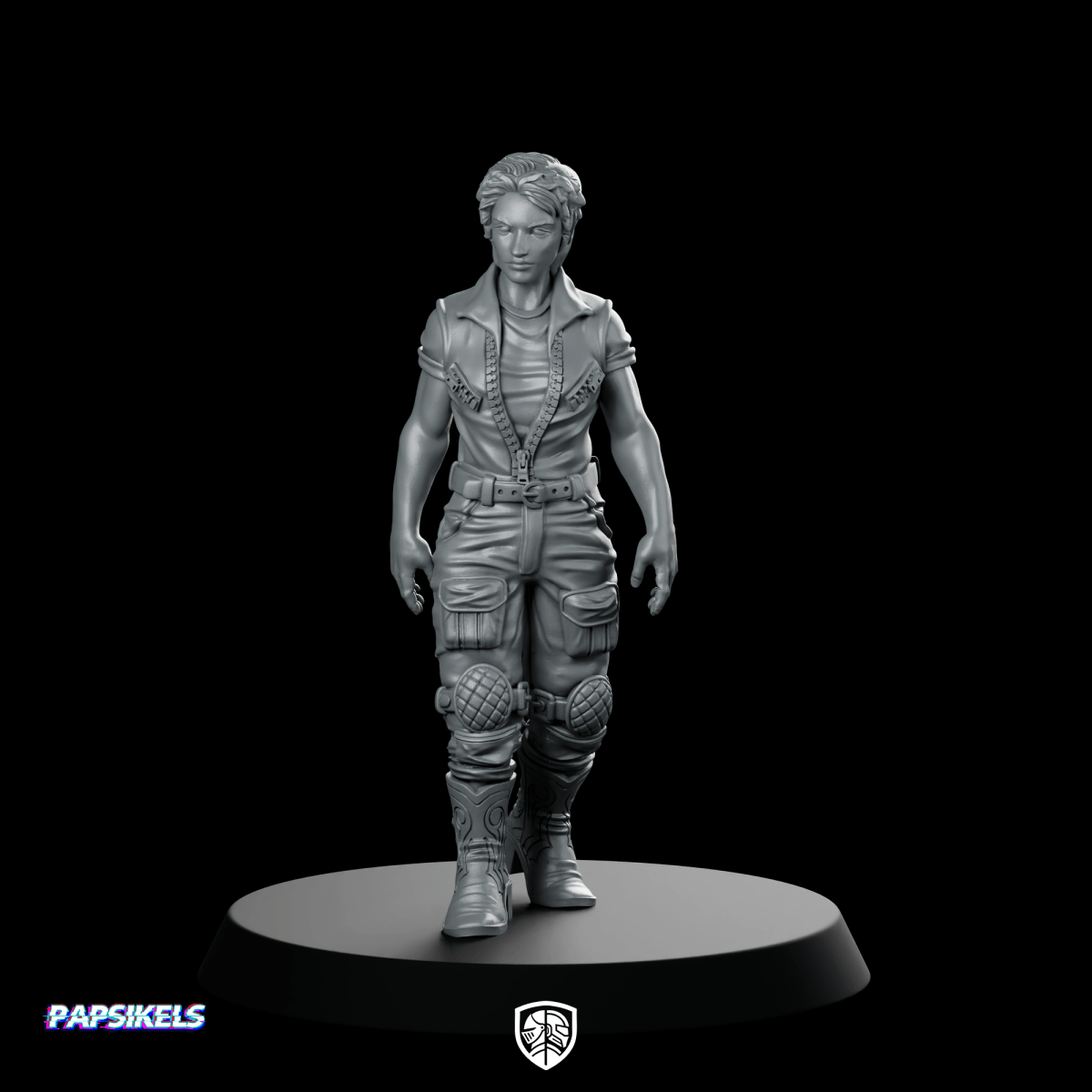 Space Crew Hyperiox Navigator Miniature Sci - Fi Hero - Papsikels Miniatures - We Print Miniatures