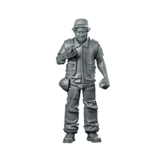 Space Crew Roughneck Foreman Jeremy Miniature Miniature 360 Spin 01