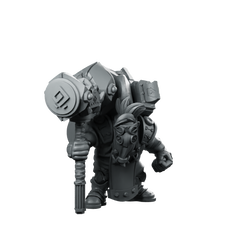 Vulcan Dwarves Spark Gadgeteers B Miniature Inventor Miniature 360 Spin 01