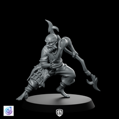 Spearfishing Noraki Miniature Dynamic Fisherman DnD Townsfolk