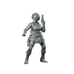 Special Operations Agent 3 Papsikels Miniature Female Miniature 360 Spin 01