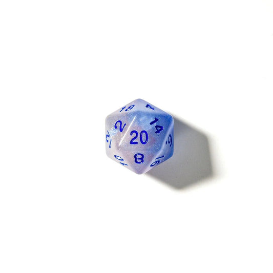 Spectral Light (Glow in the Dark) | Acrylic Dice | 7 Piece Set - Tabletop Dominion - We Print Miniatures