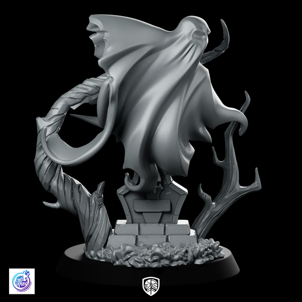 Spectre Seeking Miniature Ghost Wraith Undead Resin