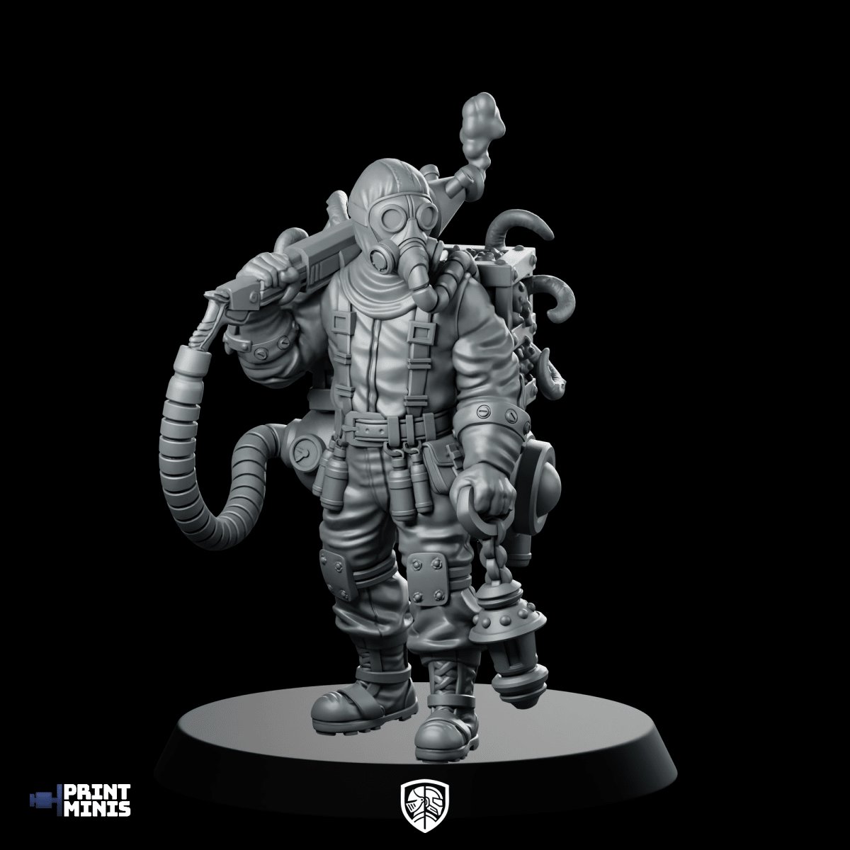 Spore Controller Miniature Plague Alchemist - Print Minis - We Print Miniatures